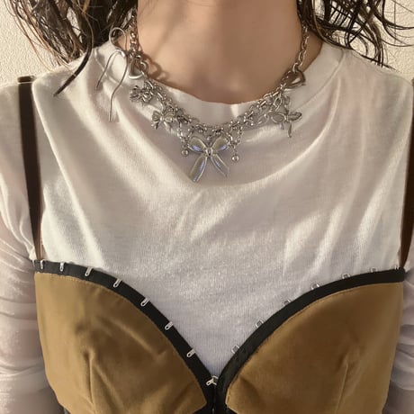ribbon necklace