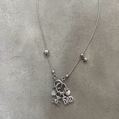 LOVE dad necklace  ༘♡˒˒*