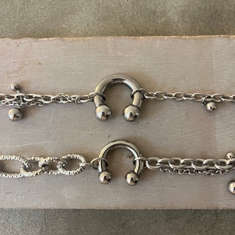 circular barbell necklace-popup design-