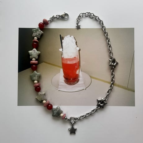 star stone necklace ✩*ೃ.⋆