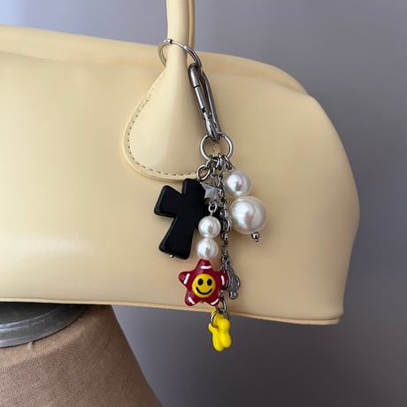 chipie original key chain-big cross-