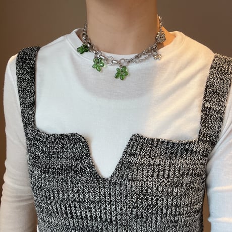 ohana necklace-green-