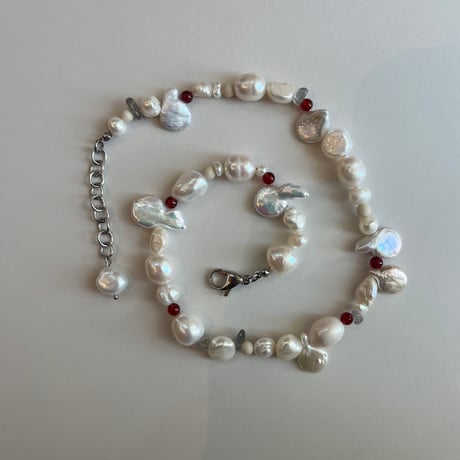 pearl necklace-cotton-
