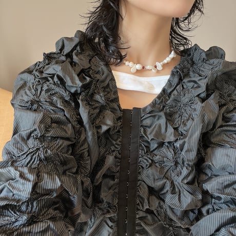pearl necklace-cotton-