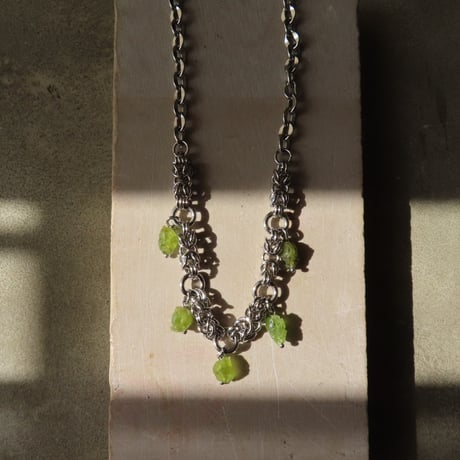 peridot necklace