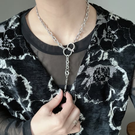 3way necklace-silver-