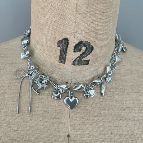 Heart Cluster Necklace