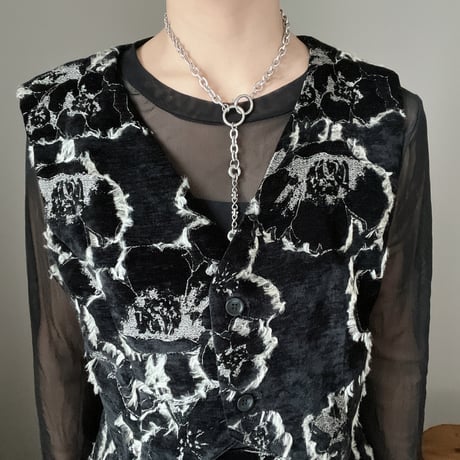 3way necklace-silver-