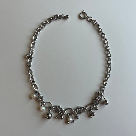 silver chain necklace 005