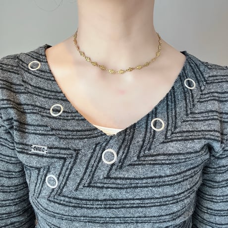gold choker necklace（heart/flower/dolphin/star/cross）