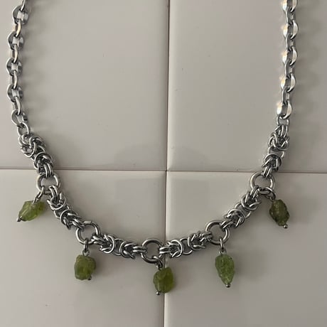 peridot necklace