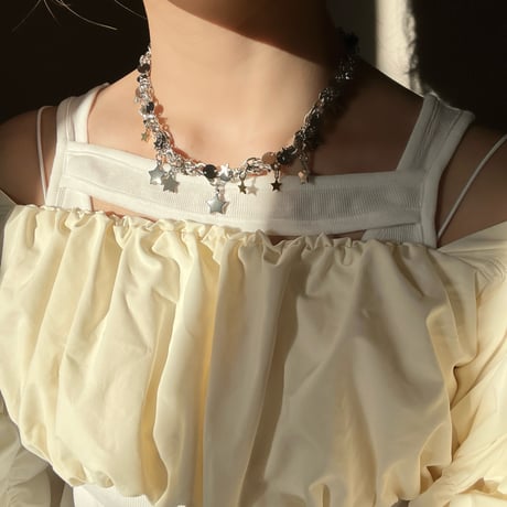 Galaxy Star Charm Necklace