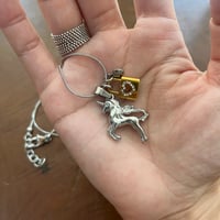 unicorn snake chain necklace˚ ༘♡