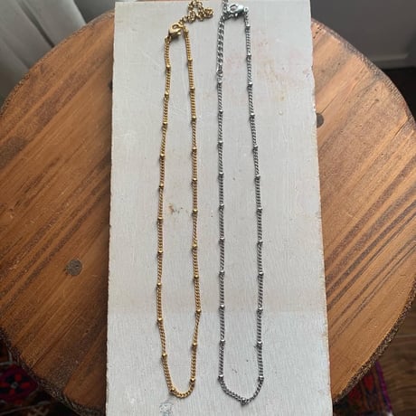 ball chain choker necklace
