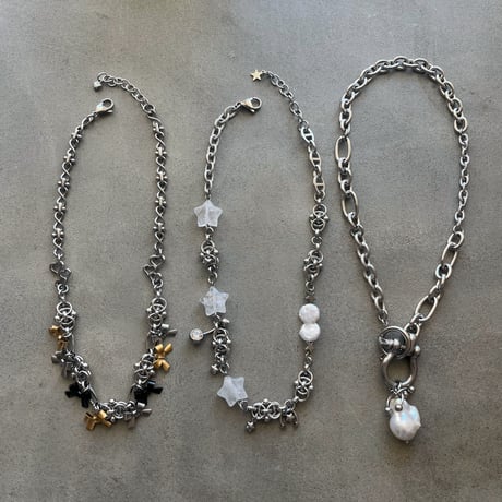 big pearl necklace *๑ ⋆₊ ♱