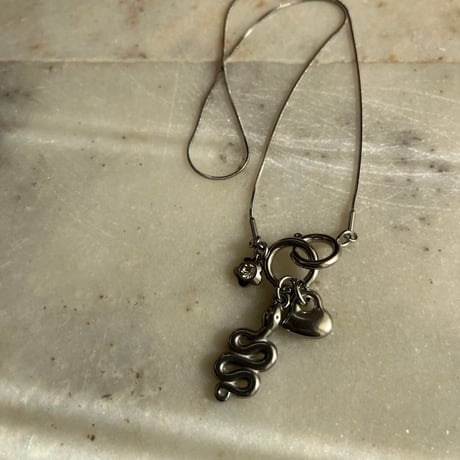 snake chain necklace-snake-