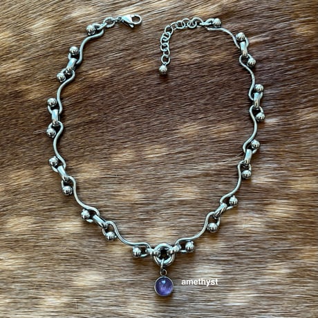 natural stone necklace