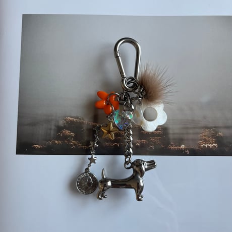 chipie original key chain-miniature dachshund-