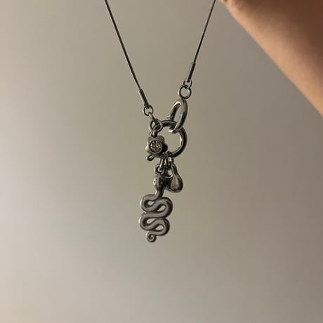 snake chain necklace-snake-