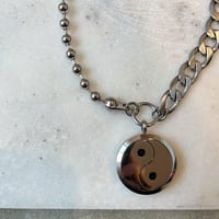 yin yang diffuser necklace