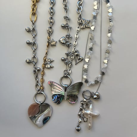 shell heart necklace