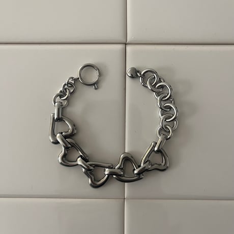 heart link bracelet𝄞₊⋆⭒˚