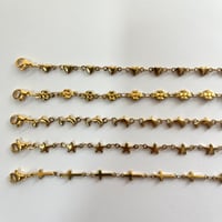 gold choker necklace（heart/flower/dolphin/star/cross）