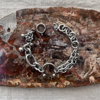 circular barbell bracelet