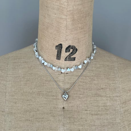 pearl cross charm necklace
