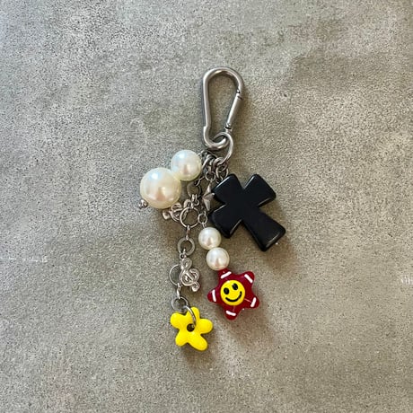chipie original key chain-big cross-