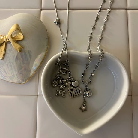 LOVE dad necklace  ༘♡˒˒*
