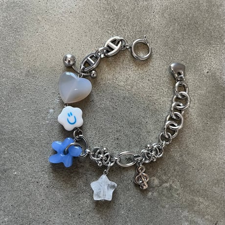 smiley cloud bracelet