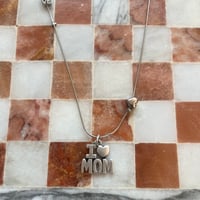 LOVE mom necklace♡ྀི ˖ ⊹