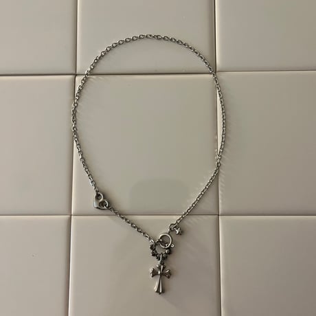 chibi cross necklace༺ ♰ ༻