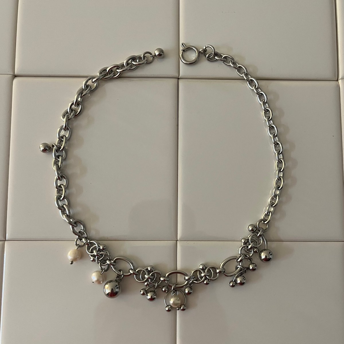 silver chain necklace 005 | chipie