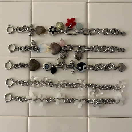 ohana bracelet-clear-