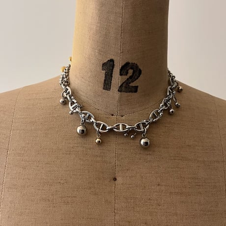 silver chain necklace  004
