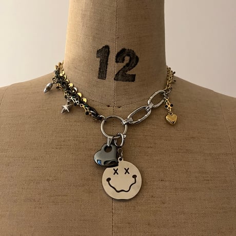 smiley necklace