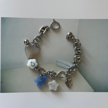 smiley cloud bracelet