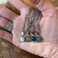 natural stone necklace