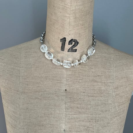 stone necklace-quartz-