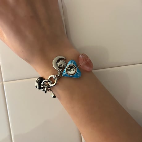 yin yang heart bracelet