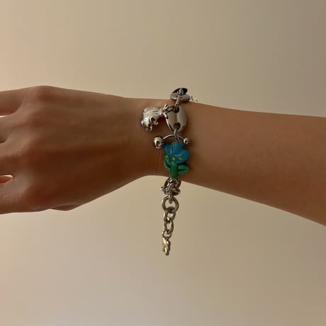 flower & insect bracelet