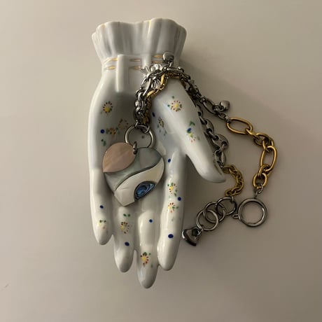 shell heart necklace