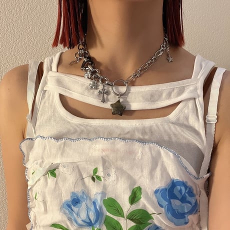 pyrite star necklace*๑♡՞