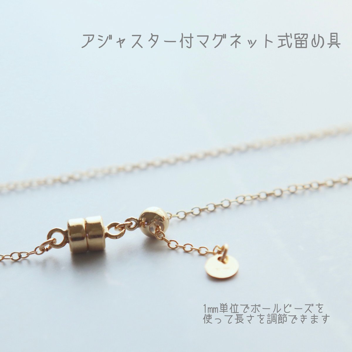 14kgf Cubic zirconia necklace キュービックジルコニアネックレス