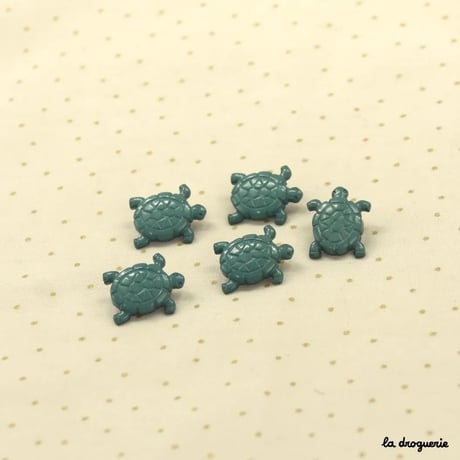 Bouton Ces bêtes tortue 18 mm