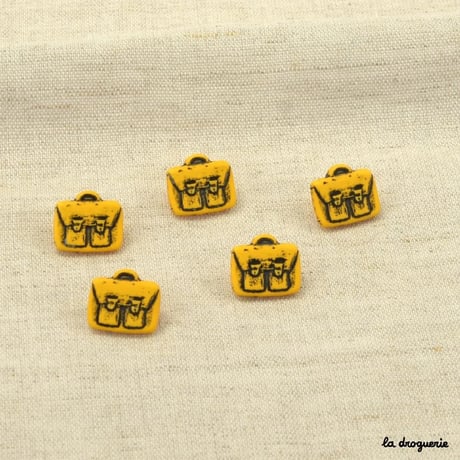 Bouton Rentrée des classes cartable 14 mm