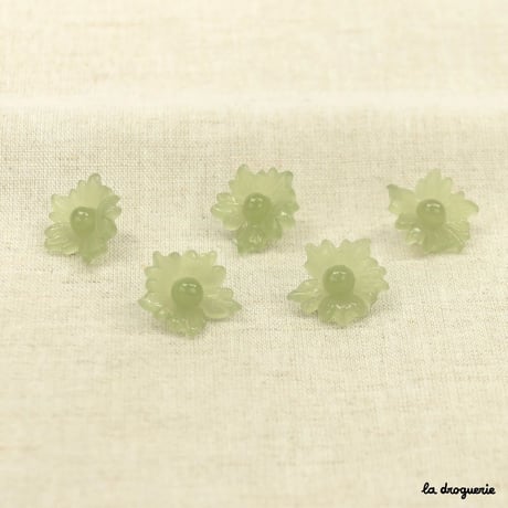 Bouton Fruité bis fleur 17 mm