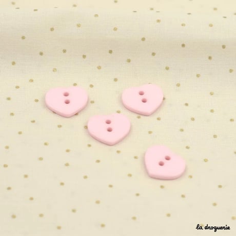 Bouton Caprice coeur 15 mm